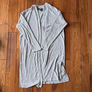 Forever 21 Heather Gray Knit Cardigan